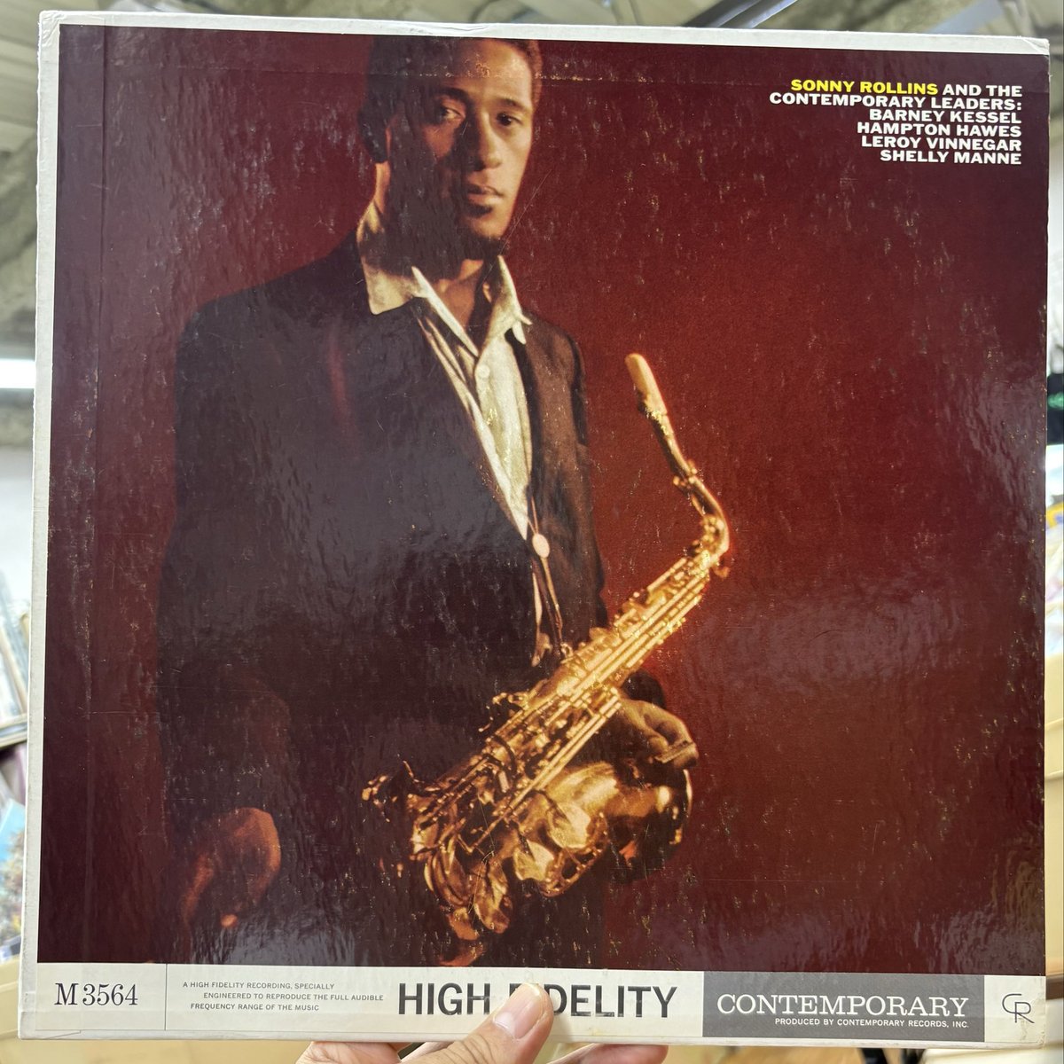 groovin_record's tweet photo. RIP Sonny Rollins
#saxophonecolossus #sonnyrollins https://t.co/uPxBDAk0U4