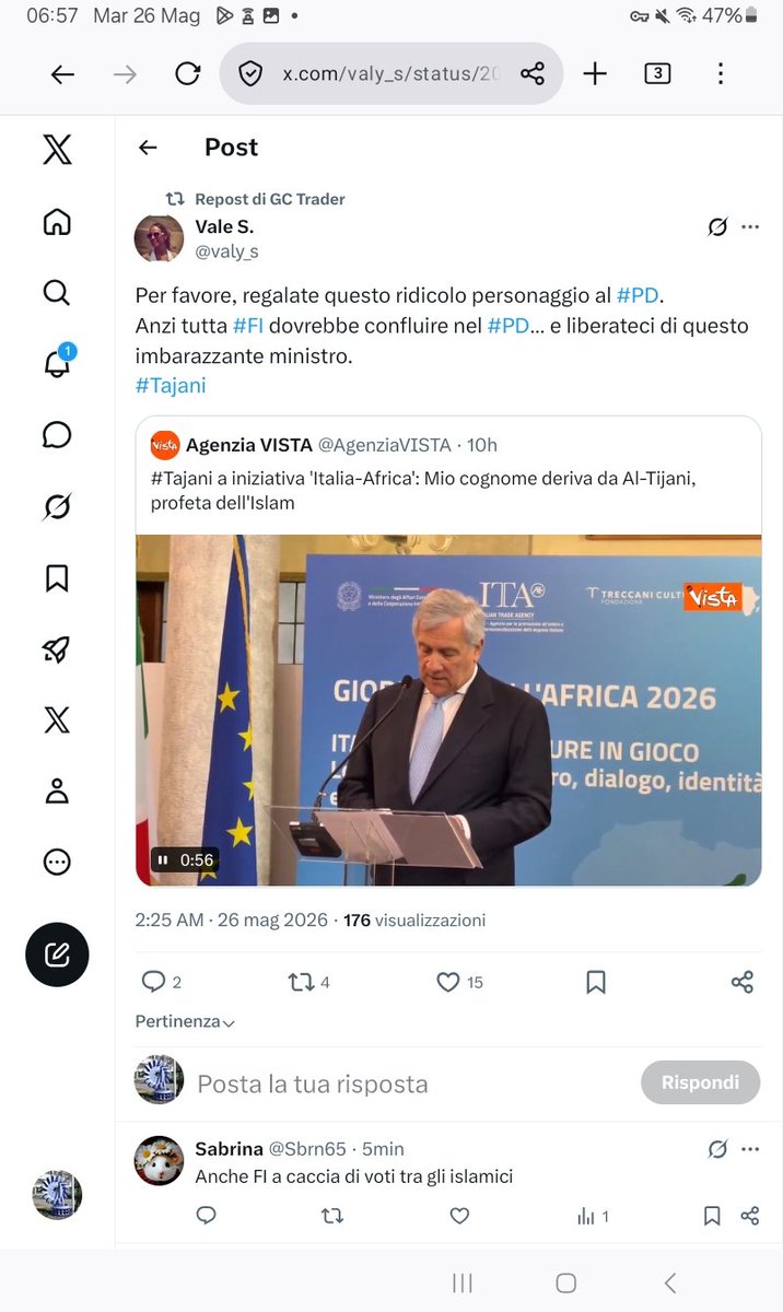 pelton2020's tweet photo. @haStatoNESSUNO @Avvenire_Nei @BelpietroTweet @franborgonovo @madforfree @ladyonorato @boni_castellane @rusembitaly @valy_s @LaVeritaWeb @cris_cersei @SecKennedy @PM_ViktorOrban @TuckerCarlson @matteosalvinimi @RoVannacci @ale_dibattista @ClaudioBorghi @OrtigiaP https://t.co/KGiSOaSLtm
<---🧵🇷🇺🇷🇺#RussiaStory👍👍👍 #CEE♥️♥️
💀🌈🇪🇺#BruxelleSStàn💉💉🚀🚀🚽🚽💰💰💰💰
... aspettando che #PutinStory💪💪 venga a liberarci da questo #IVreichStory⬇️⬇️ !! #fatePresto🤦🤦🤦 https://t.co/Slvw6wLFys