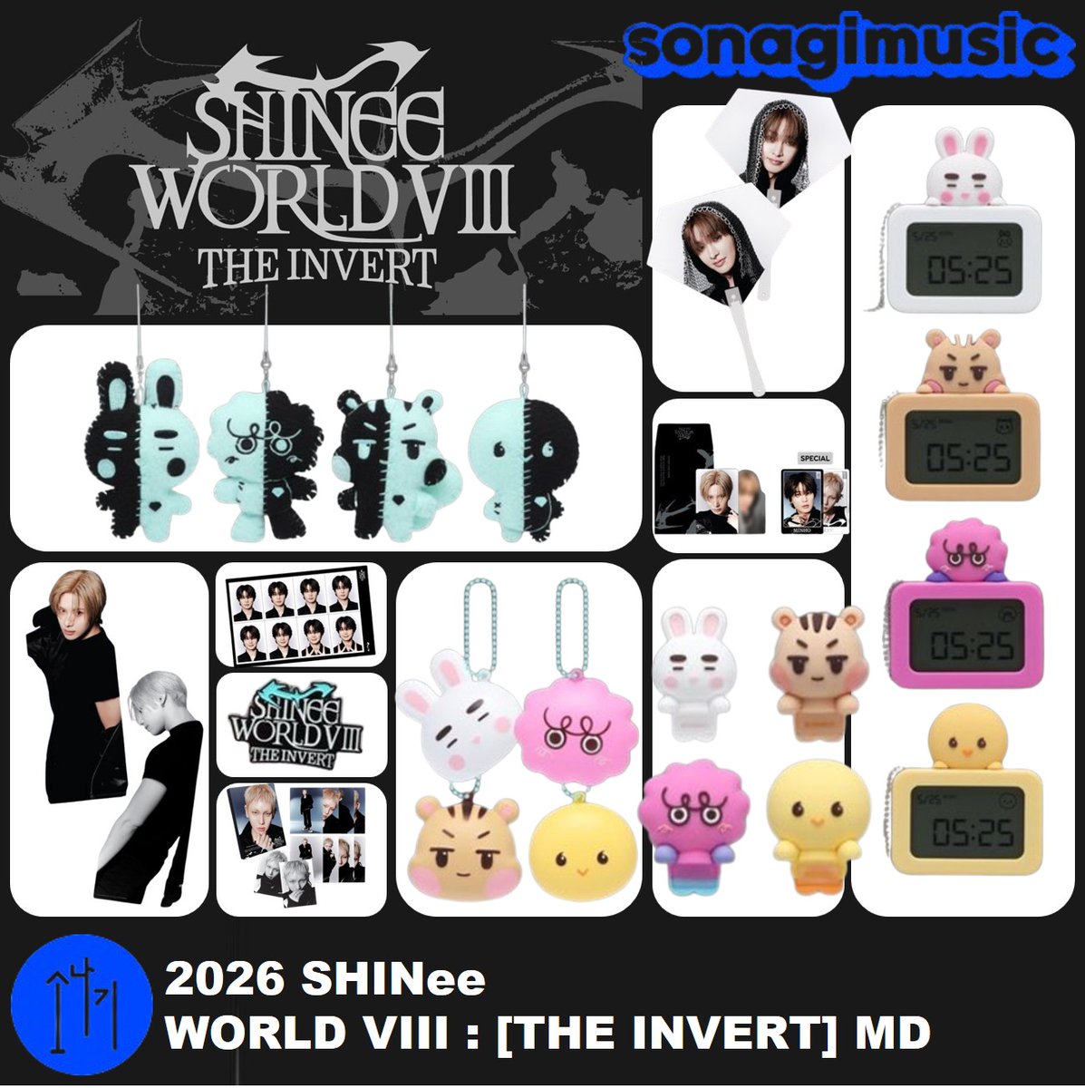 予約開始✨ 【 2026 SHINee WORLD VIII : [THE INVERT] MD】 ご予約