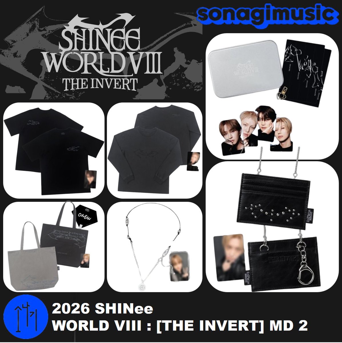 予約開始✨ 【 2026 SHINee WORLD VIII : [THE INVERT] MD】 ご予約