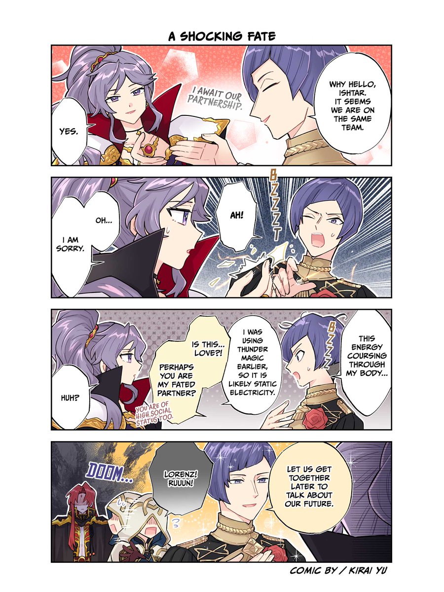 FE_Heroes_EN's tweet photo. The latest installment of A Day in the Life, the #FEHeroes online manga, is now available!

←Read comic right to left https://t.co/MibAiniDl3