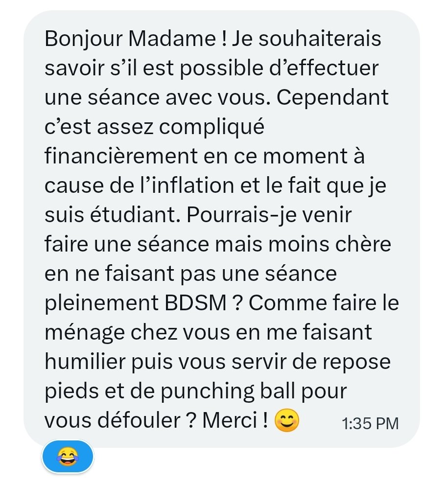 baddomii's tweet photo. Il y a vraiment des comiques parmi vous 🤣 https://t.co/zzTPxV50Vz