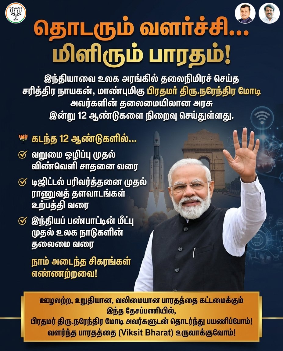 BJP Tamilnadu tweet media