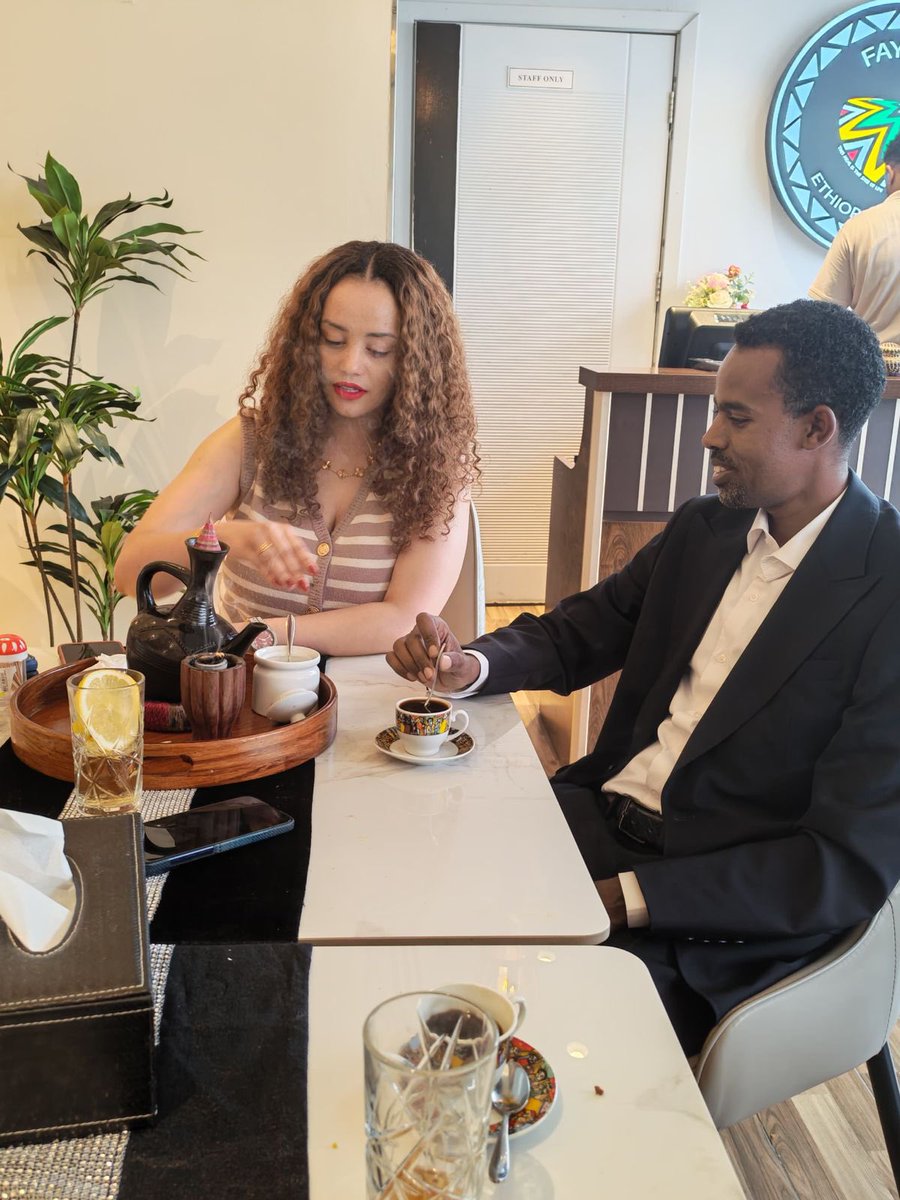 CGZerihunDXB's tweet photo. I had the opportunity to visit #Fayda #Ethiopian Restaurant in #AbuDhabi.
I enjoyed the delicious taste of the food and listening to the success story of the owner of the restaurant, Asli. Proud of Ethiopian business persons in UAE who succeeded passing through numerous challenges.