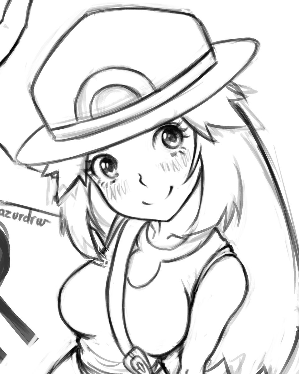 azurdrw's tweet photo. Wip
El diseño de Leaf siempre me a parecido bonito, simple pero efectivo xD
Pero nunca la había dibujado, y por fin será el día jaja
Que opinan de la perspectiva? Sobretodo de la manota, la referencia es así, pero no sé si lo trasladé bien al boceto 🤔
Y eso c:
#drawing #pokemon https://t.co/WcyMgcFiot