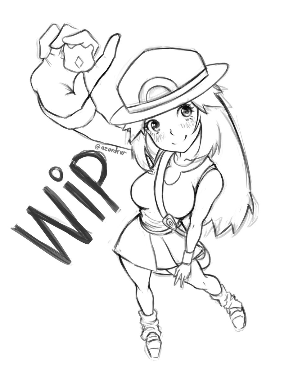 azurdrw's tweet photo. Wip
El diseño de Leaf siempre me a parecido bonito, simple pero efectivo xD
Pero nunca la había dibujado, y por fin será el día jaja
Que opinan de la perspectiva? Sobretodo de la manota, la referencia es así, pero no sé si lo trasladé bien al boceto 🤔
Y eso c:
#drawing #pokemon https://t.co/WcyMgcFiot