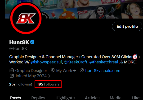 Hunt8K tweet media