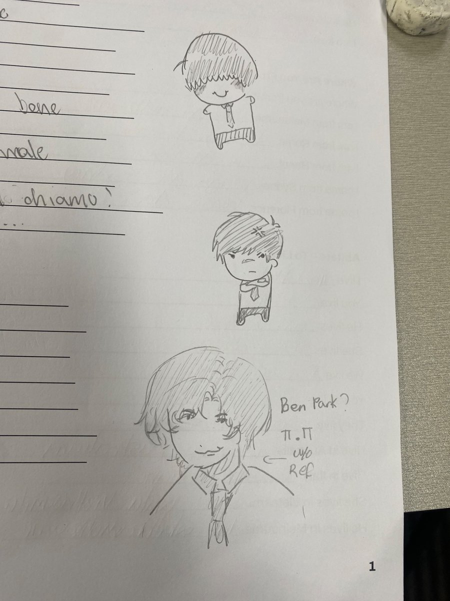 BAOLINGZU's tweet photo. More class doodles because i want atleast over 90 on my test results wml✌️#weakhero #classdoodle #yeonsieun #grayyeon https://t.co/iof7YCHowV