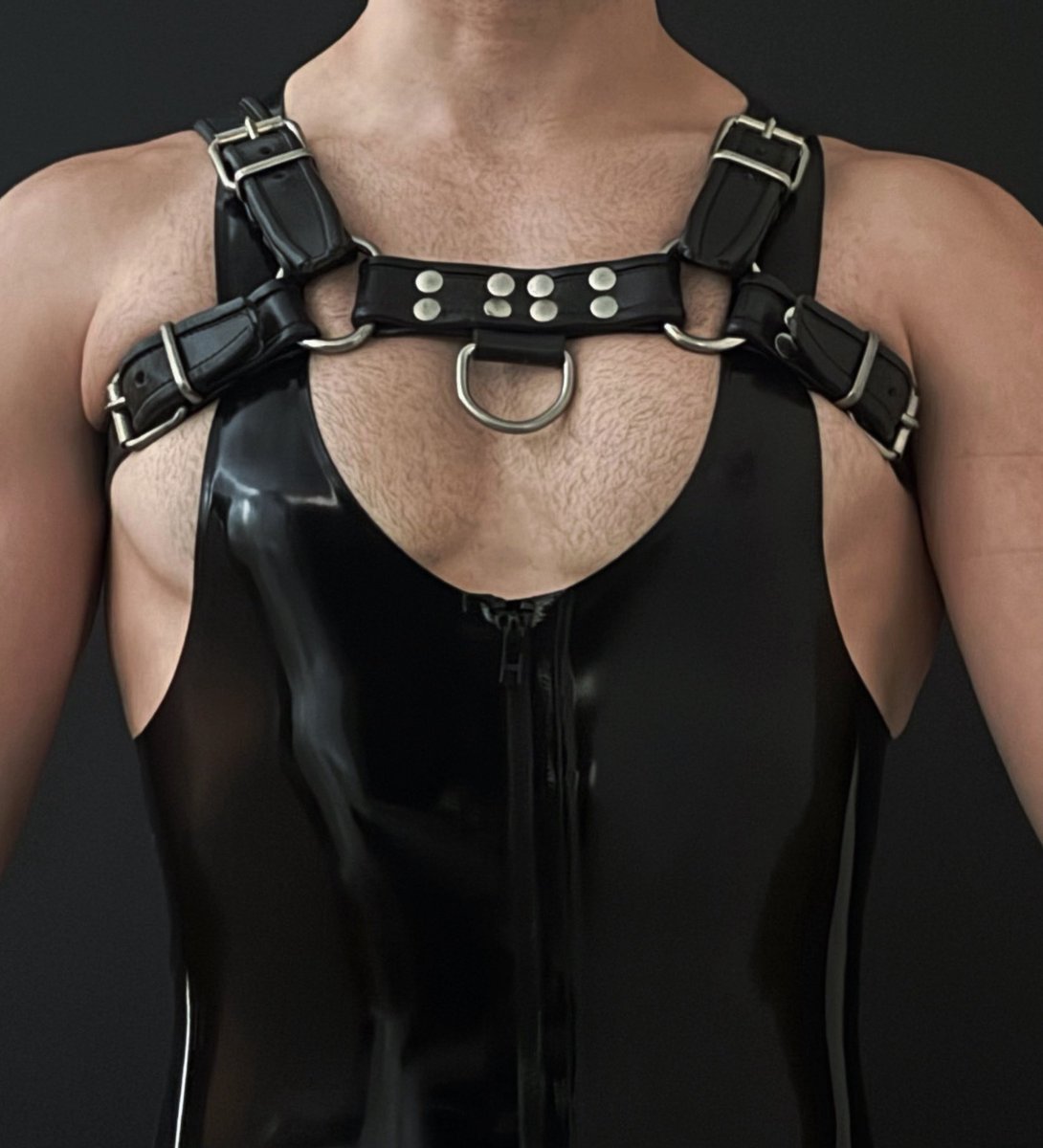 TheJamesChaseX's tweet photo. โ๏ธ๐คโ๏ธ
#LatexGear #LeatherHarness #QueerGear #KinkCommunity #RubberMen https://t.co/MQjGNMzrW5