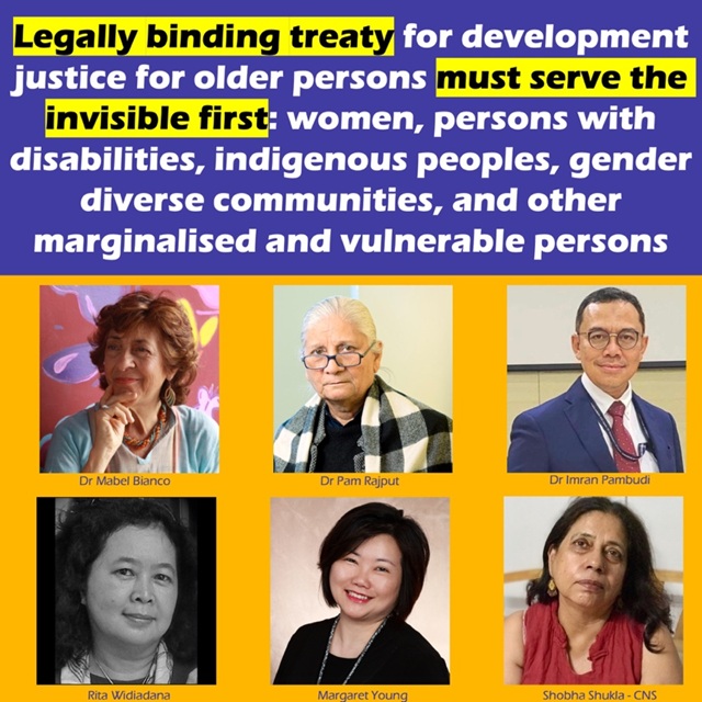 biharjharkhand's tweet photo. #CitizenNewsService #CNS #olderpeople #healthyageing #ShobhaShukla #BobbyRamakant @shobha1shukla @bobbyramakant
The invisible must get served first by legally binding treaty for older persons...
https://t.co/VIdNdXVJC7 https://t.co/tYLP04eG5z
