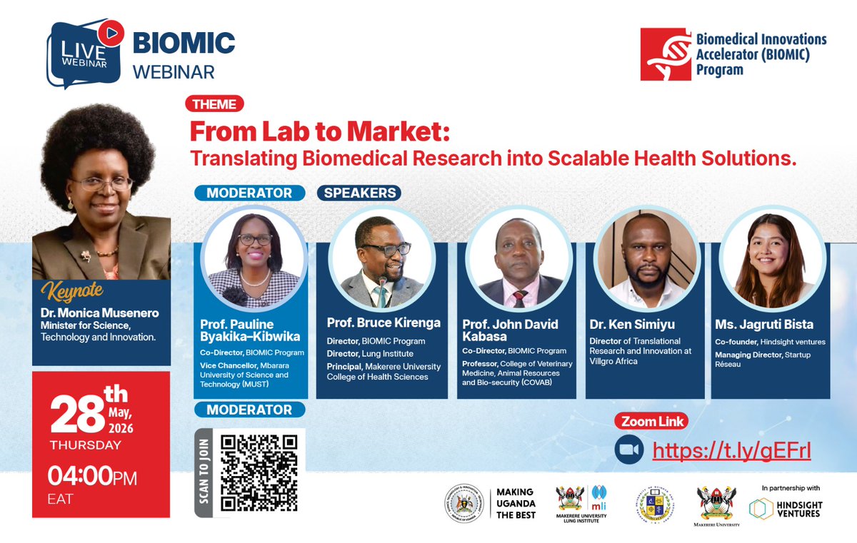 Lung Institute, Makerere University tweet media