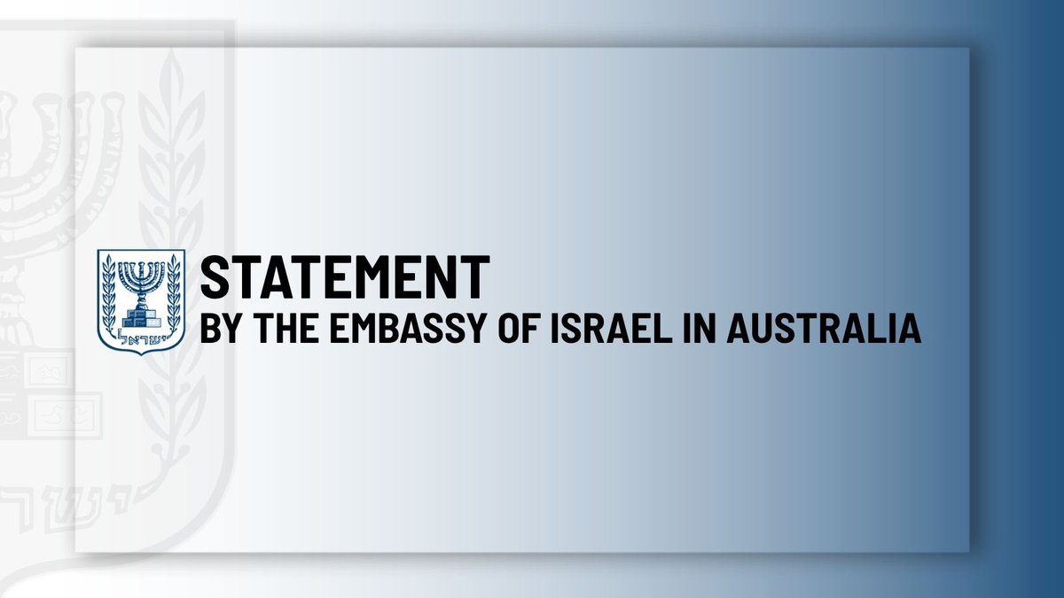 Israel in Australia tweet media