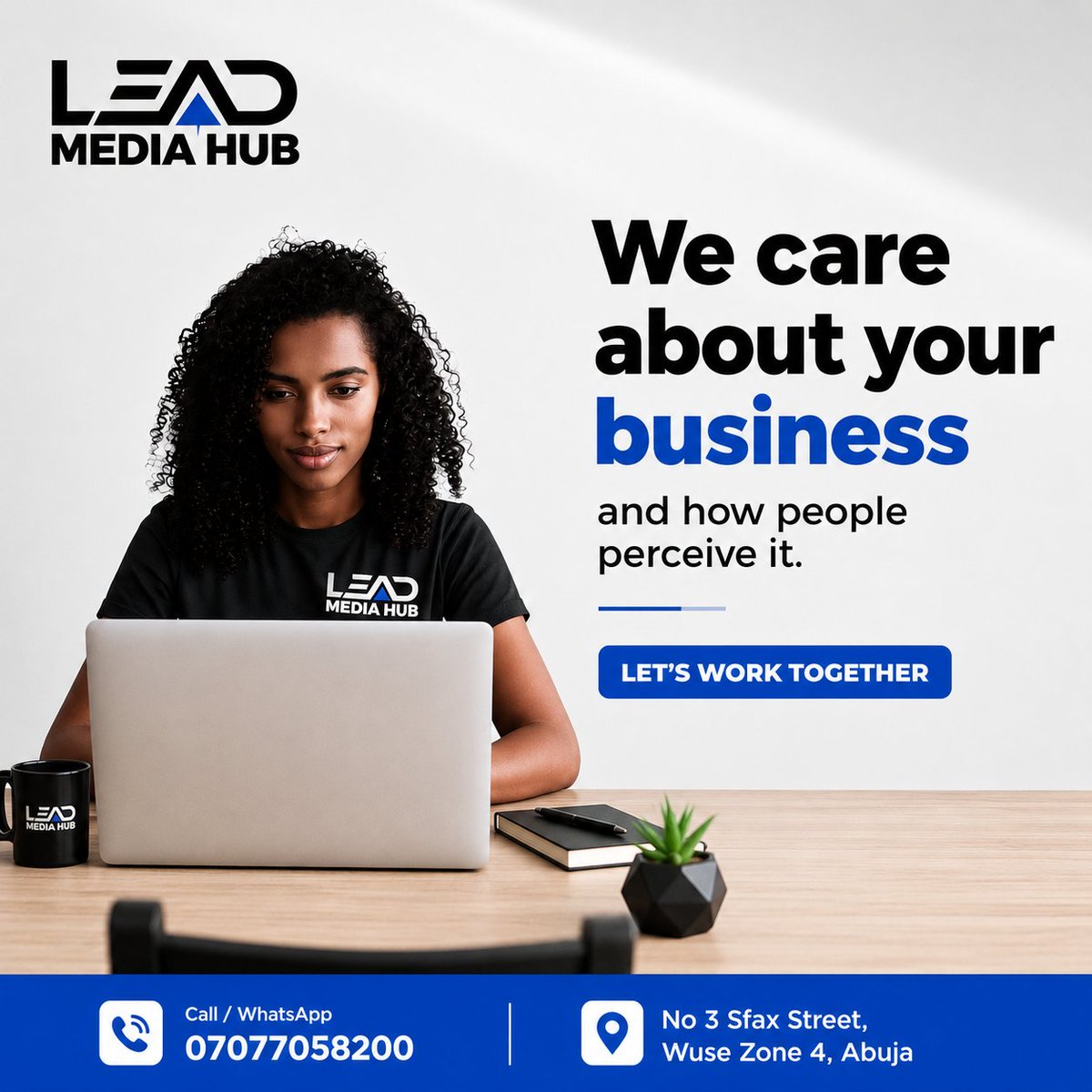 leadMedia_Hub's tweet photo. We care about your business and how people see it.Let’s help you build a strong, professional brand that stands out.📞 07077058200
📍 No 3 Sfax Street, Wuse Zone 4, Abuja#Branding #BusinessGrowth #LeadMediaHub #AbujaBusiness #DigitalMarketing #StandOut #BusinessSuccess https://t.co/QrdwRAcnOJ