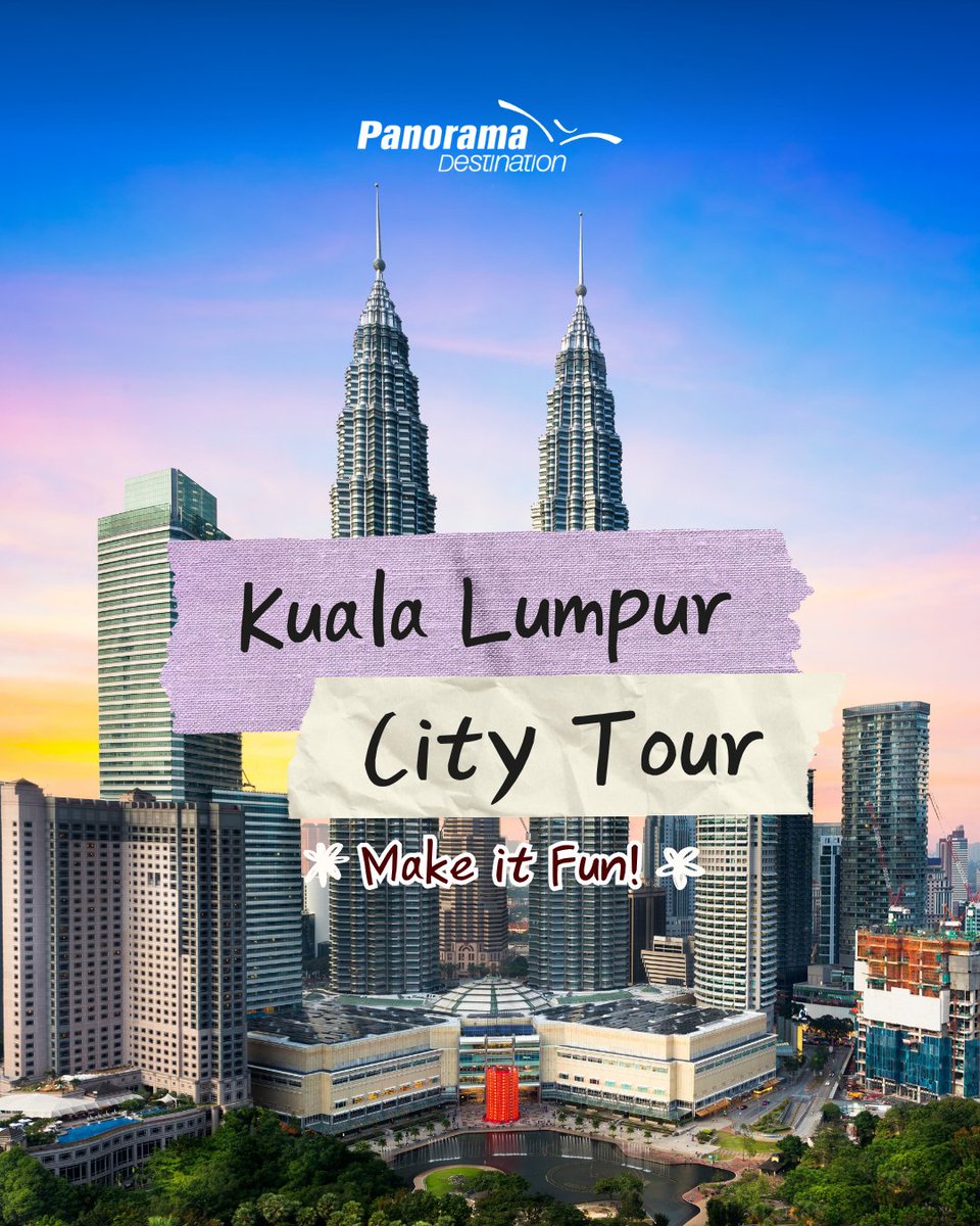 PDESOfficial's tweet photo. Kuala Lumpur City Tour hits different when every stop tells a story.🌆✨

Every corner of the city is waiting to be explored. Ready to see KL like never before? Let’s go explore!

#trip #travel #tourism #malaysia #kualalumpur https://t.co/9lXtlHIDUx