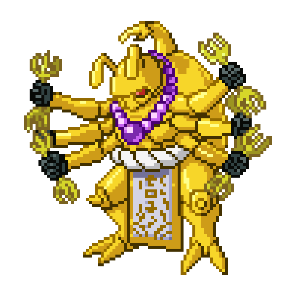 NOROCI2's tweet photo. I made Kongoumon sprites for Pokemon fan games.
#sprites #pixelart #digimon #digimonsprites #digimonsprite #digimonadventure02 #pokemonsprites #kongoumon #wormmon https://t.co/V95VcSoX15