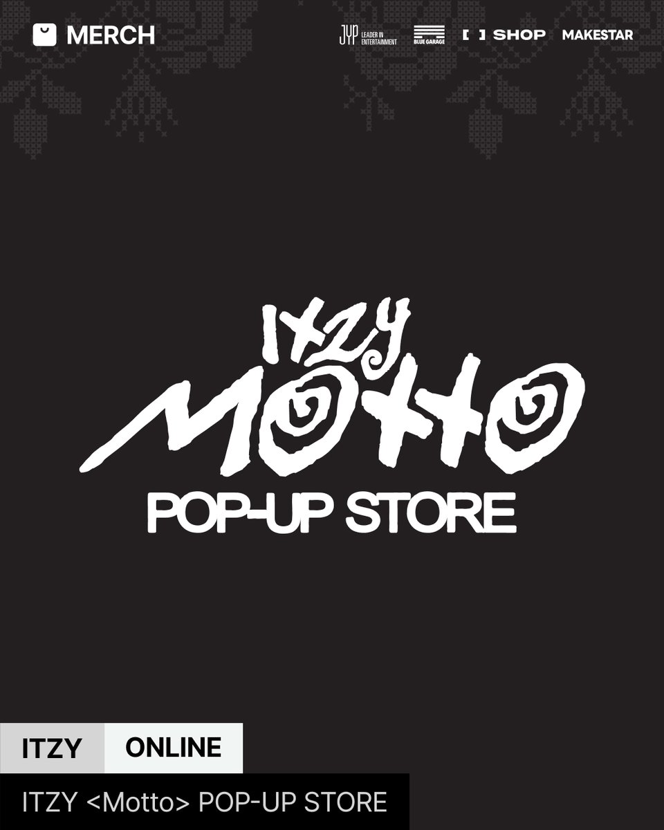 itzy motto ポップアップ ジップアップパーカー ITZY - Zip-Up Hoodie [Motto POP-UP Store Official MD] - K PLACE