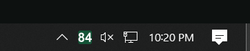 ComposerHewitt's tweet photo. @kimmonismus so i made a windows tray icon that shows remaining weekly tokens https://t.co/pcBb8JGsKD