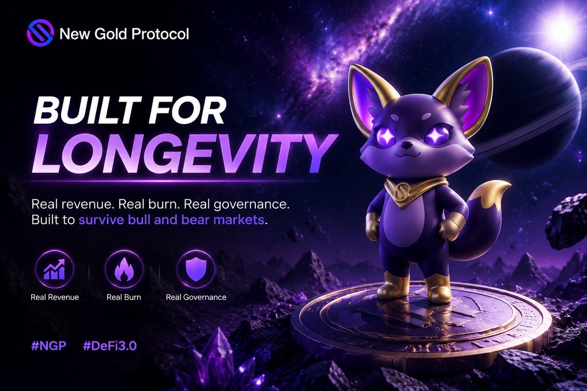 DAO_NGP's tweet photo. In a world of hype, NGP builds for longevity. Real revenue, real burn, real governance โ designed to survive bull and bear markets.
#NGP #DeFi3.0 https://t.co/NB7iTvaBle