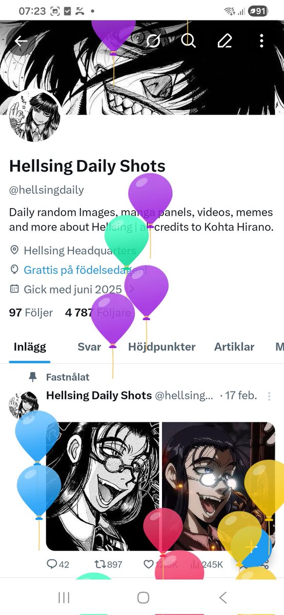 Hellsing Daily Shots tweet media