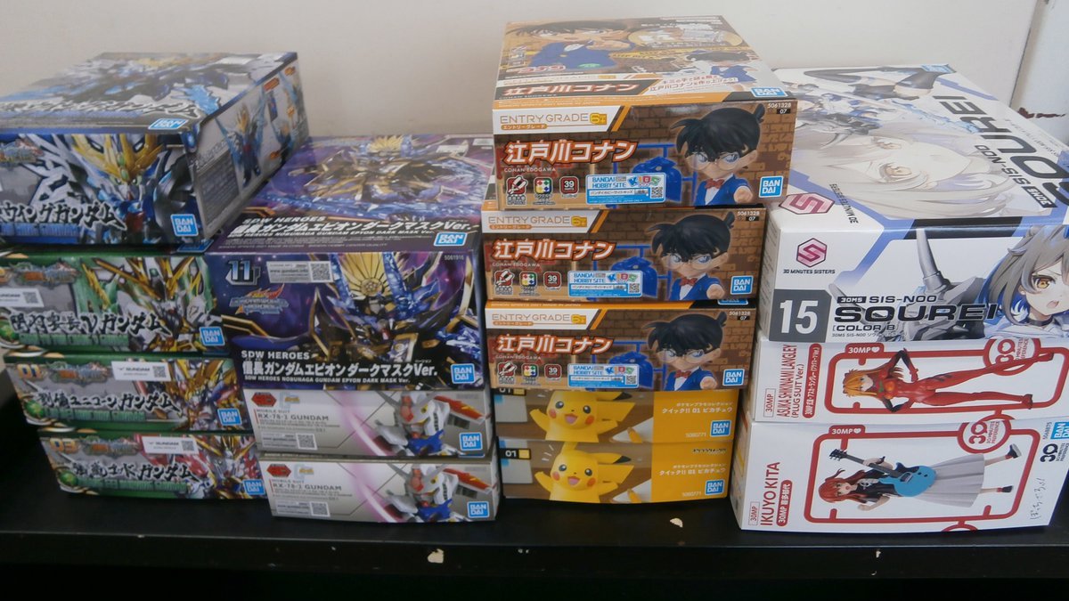 プラモ再入荷✨】 本日若干数再入荷しました! お立寄りの際は是非展開