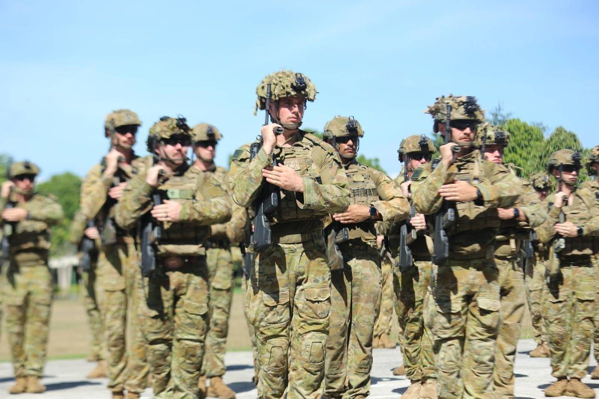 AFPCRS's tweet photo. Philippine, Australian Armies commence “KASANGGA” 2026-1 Exercise in Camarines Sur
#OneAFPOnePhilippines
#StrongAFPStrongPhilippines
#OurSeasOurRightsOurFuture
#ProtectingtheSeasSecuringOurFuture
#AFPyoucanTRUST
#MatatagNaSandigan 🫡🇵🇭 https://t.co/cyee36NWT6