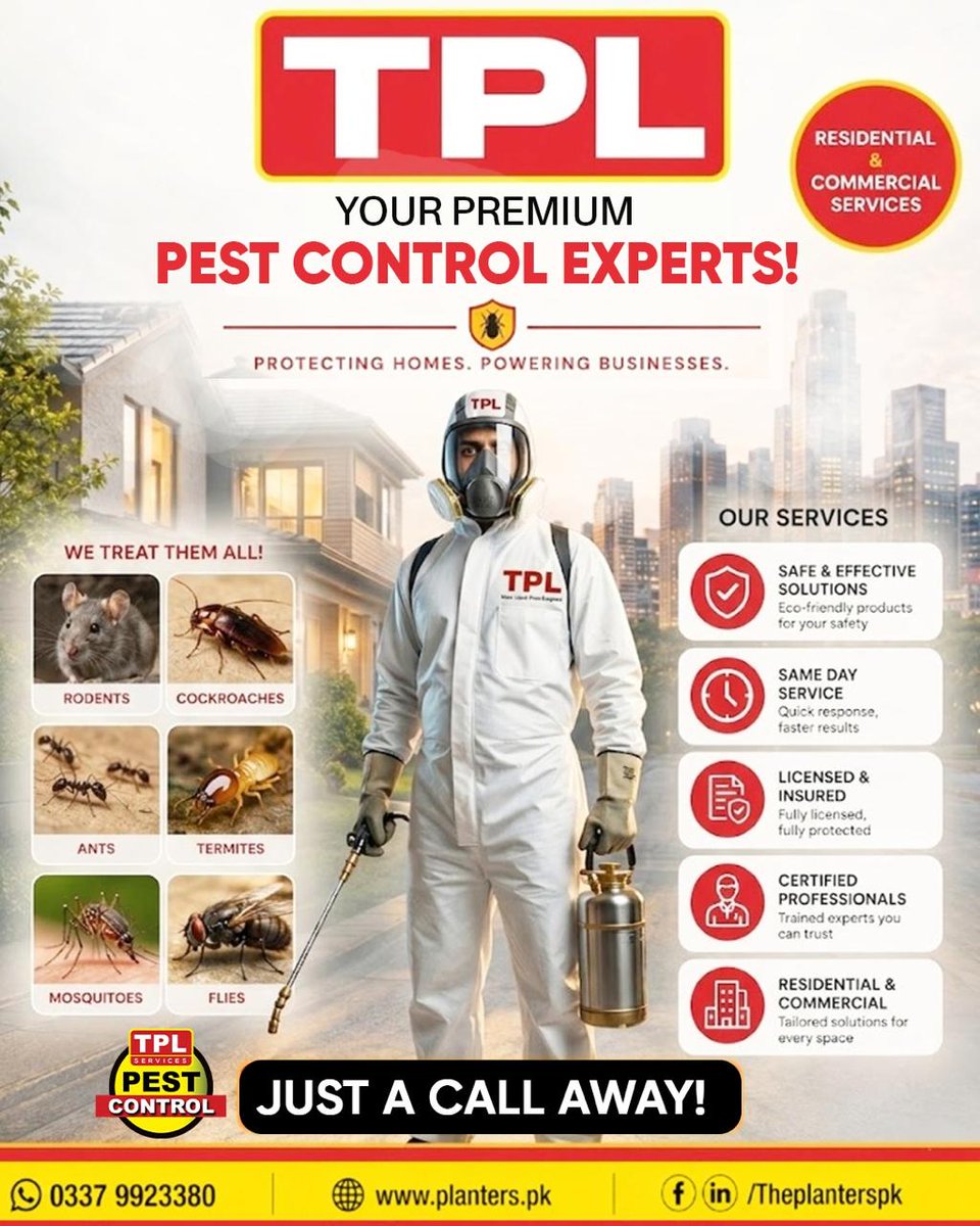 TPL Pest Control tweet media