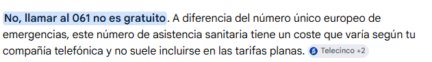fernanditofnl's tweet photo. ¿Cuándo se va a abrir este melón?

Caída del telefono 1 1 2 y la alternativa que se da, EN CASO DE EMERGENCIA, es un telefono con tarificación, es decir, NO GRATUITO.

¿A que espera el @MSocialGob para solucionar este problema? https://t.co/V0GolRgxIf