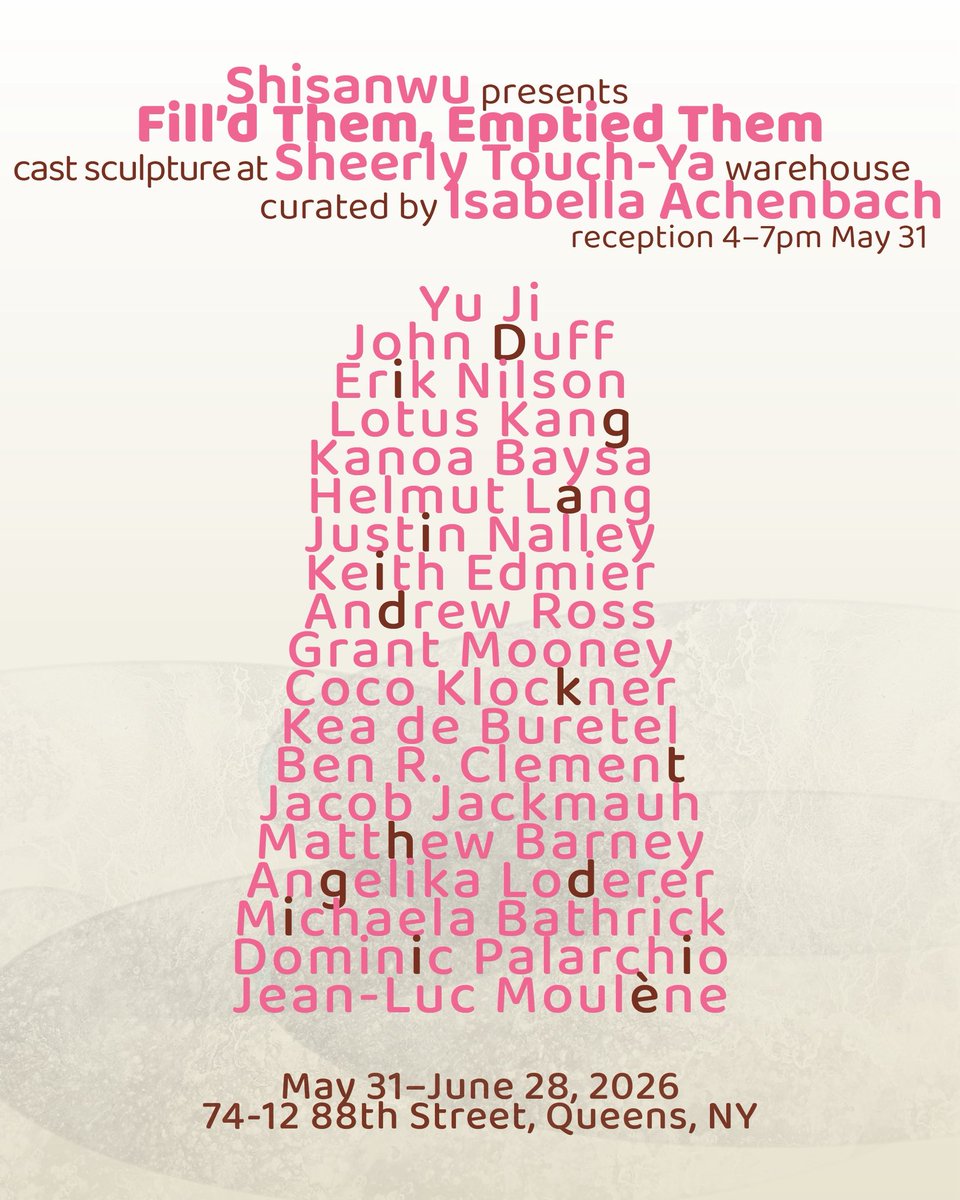 coco_celine_01's tweet photo. cute lineup of cast sculptures at the warehouse in queens on Sunday, 4-7p https://t.co/HP22OVcKwg