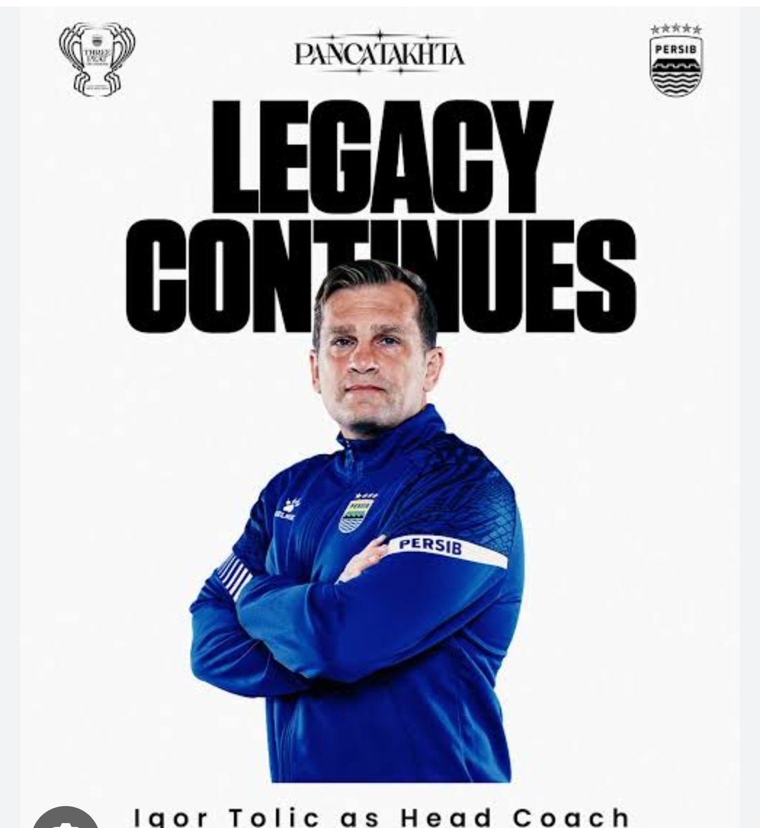 ClickBandung's tweet photo. Igor Tolic Pimpin Persib Bandung untuk Musim Baru, Lanjutkan Warisan Juara 

 https://t.co/8JCWqwVNds https://t.co/NfZTiY7N0D