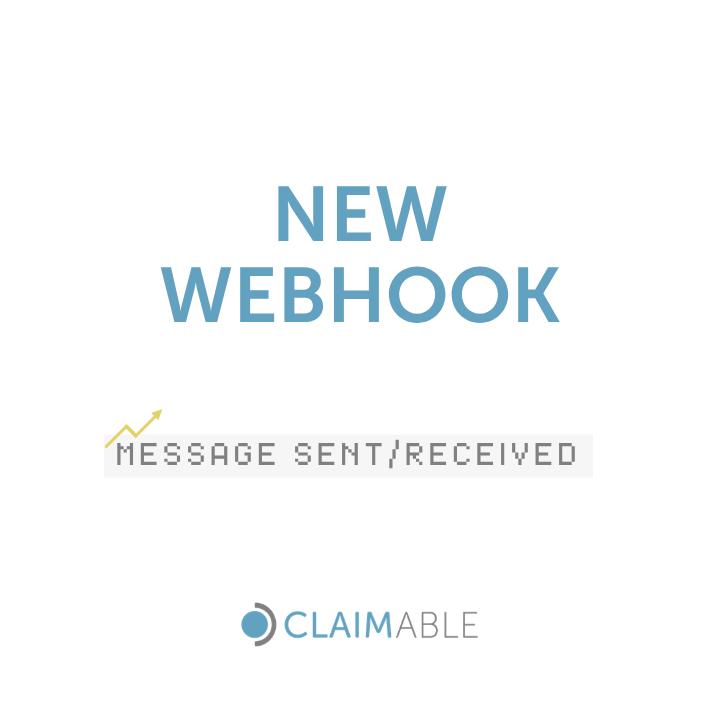 claimable's tweet photo. We've rolled out new webhooks for email notifications. Subscribe to our two key events and receive a JSON payload when messages are sent or received. Unlock enhanced automation with Claimable!
#claimable #claimsoftware #claimsmanagement #claims #api #webhook https://t.co/lIsyGVH3q1