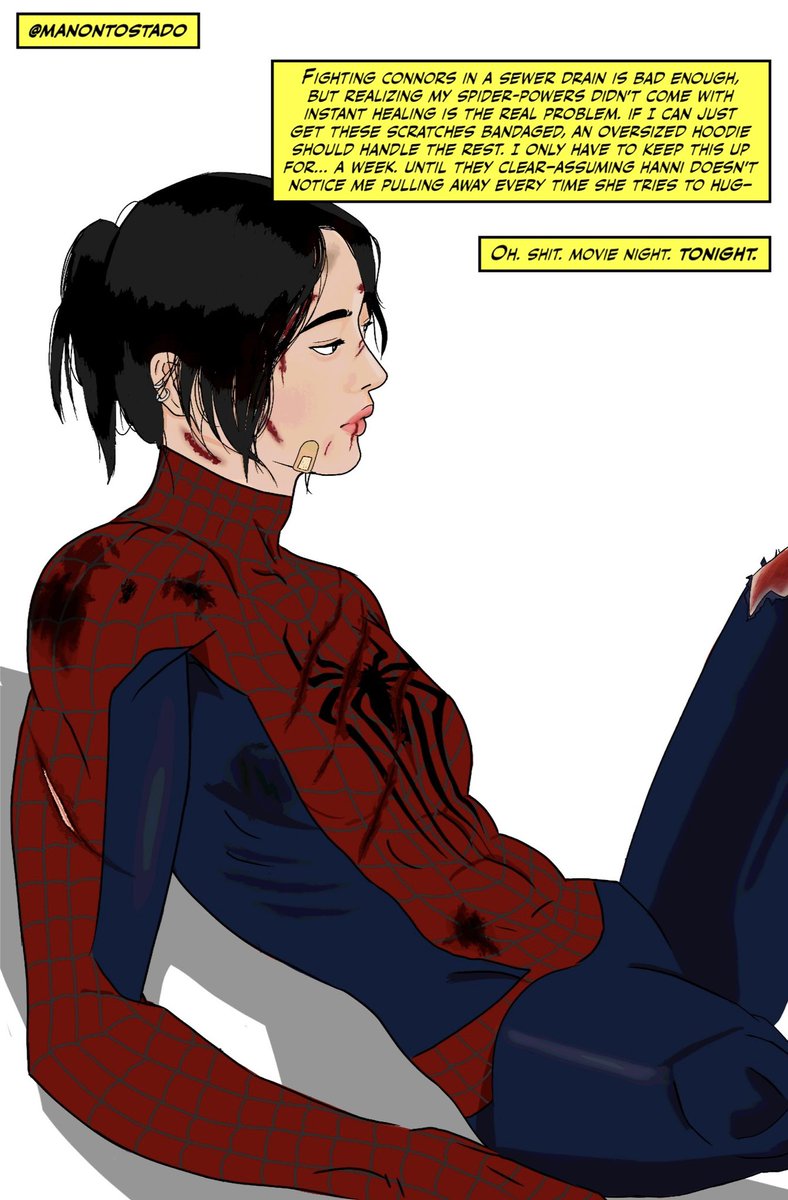 manontostado's tweet photo. bad day at work (1/2) #spiderminji #newjeans #minji https://t.co/XaddBiEstn