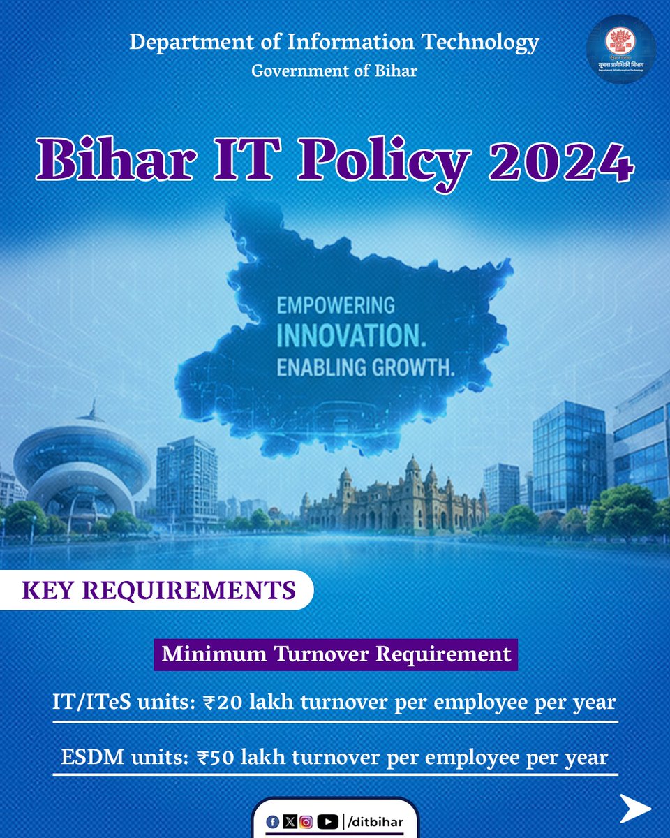 Department of Information Technology, Bihar tweet media