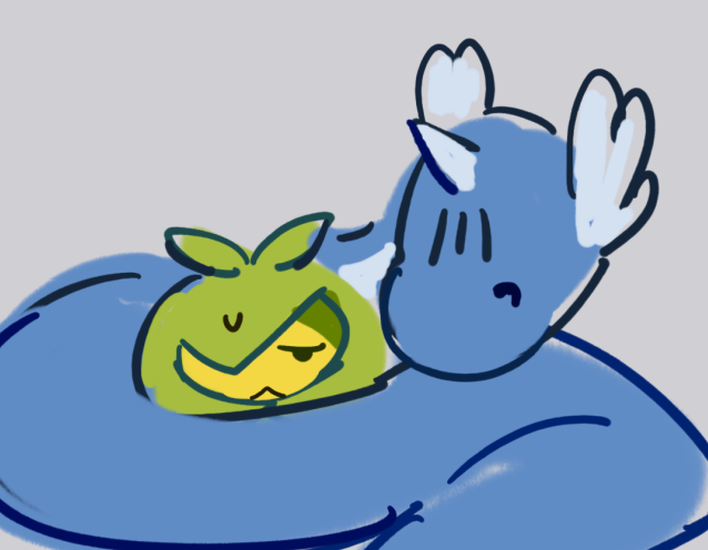 peuresou's tweet photo. giant snake in love with bug several times smaller than her https://t.co/2SQJoYb8sc