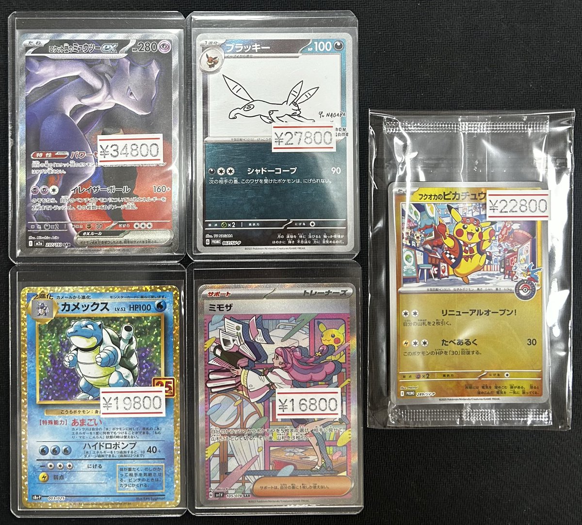 🔥新着商品入荷情報🔥 『SAR』 ミュウツーex ミモザ 『25th