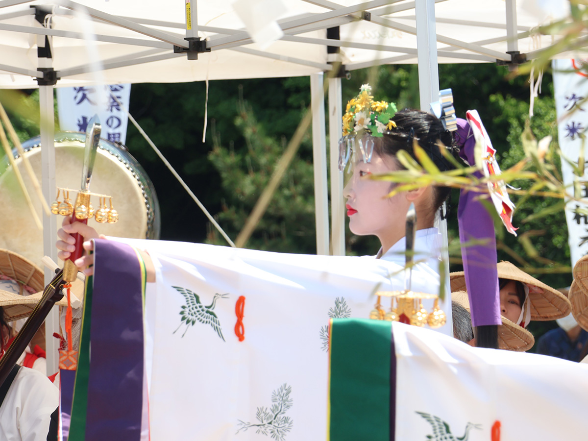 enacityofficial's tweet photo. ＼豊作を願って　恵奈の里次米お田植え祭
🌾✨／

5月16日、長島町正家で「恵奈の里次米（すきまい）お田
植え祭」が行われました😊☀️
飛鳥時代、恵那の米が朝廷へ献上された歴史にちなむ伝
統行事で、今回で15回目を迎えました🎉 https://t.co/2mr84U1j6M