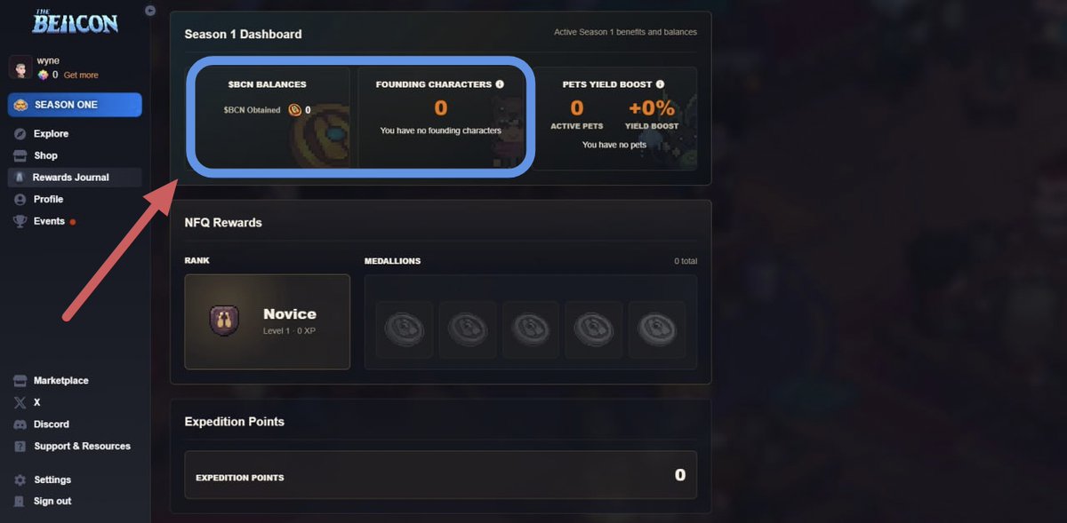 smolwyne's tweet photo. 📢 The Beacon: $7.7M $BCN Goblin’s Gambit is finally LIVE 

– @The_Beacon_GG launched Season 1 of the beacons Gamblin
– 7.7M $BCN reward pool total

– FREE to play
– Optional paid access (not required)
– PC/Web focused (mobile not supported rn)

If you preregister now, you get:  50 Gobloonz + 1 free Umbra Chest

🔗go to: https://t.co/t9vx2mrqLV

• How to start & play game
– Sign up with EVM wallet
– Set username from profile
– Check Profile ^ inventory for free Umbra Chest
– Open “Season One” tab & start playing

The game currently has 2 main modes 👇
1️⃣ Dungeons This is the core gameplay mode:
 – Run dungeons
– Fight enemies
– Break objects & explore
– Use daily stamina
– Earn Umbra Shards while playing

Then:
 – Convert Umbra Shards → Umbra Chests
– Open chests for cosmetics & $BCN rewards 

This is the safer/free grinding route 🤝

2️⃣ Kraken Klash (Goblin’s Gambit) need real money max $BCN token
– Convert Umbra Shards → Gobloonz
– Use Gobloonz in Kraken Klash
– Win matches → earn Kraken Chests
– Open Kraken Chests for bigger $BCN drops & exclusive cosmetics

Basically: 
Real money =bigger $BCN Earning opportunity

• Game currencies: 
– Umbra Shards → earned by playing
– Gobloonz → gameplay currency for Kraken Klash
– Glint → premium currency bought with real money

⚠️ There’s also a ~$20 starter pack: 
– Premium access
– 2000 Glint
– 100 Chips
– Extra $BCN rewards based on phase

But honestly, free-to-play users can still farm $BCN rewards daily by just using stamina consistently.

Simple strategy for free users: 
log in daily → use stamina → farm shards → open chests → stack $BCN 

I’ll post more gameplay & farming guides soon,so stay followed 

like comments & bookamark❤️