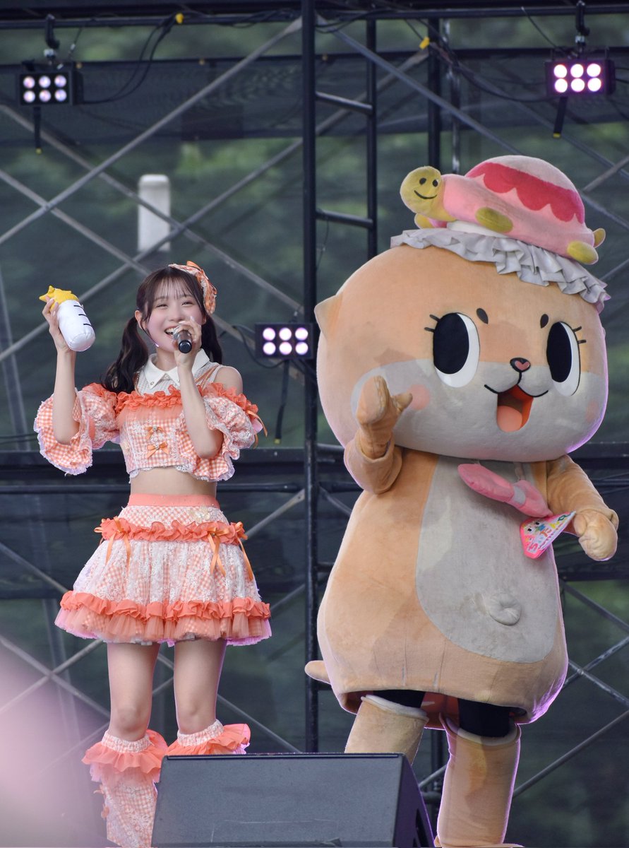 ちぃたん乱入でめっちゃびっくりしてたなっちゃんだったけど 楽しそう