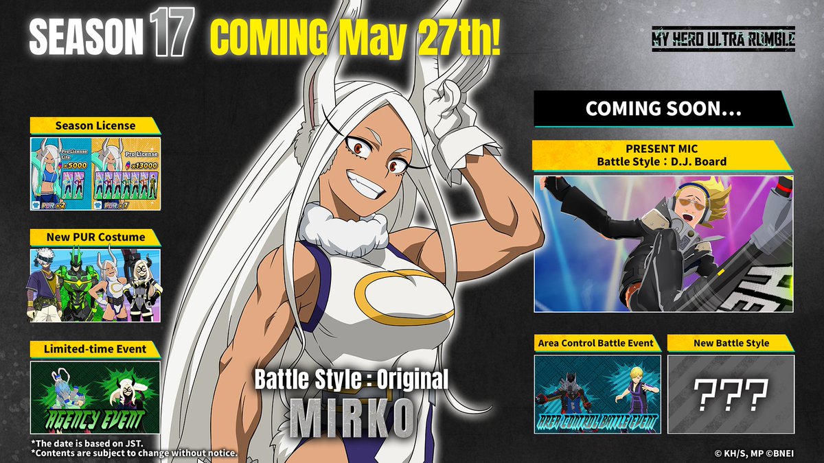 MY HERO ULTRA RUMBLE tweet media
