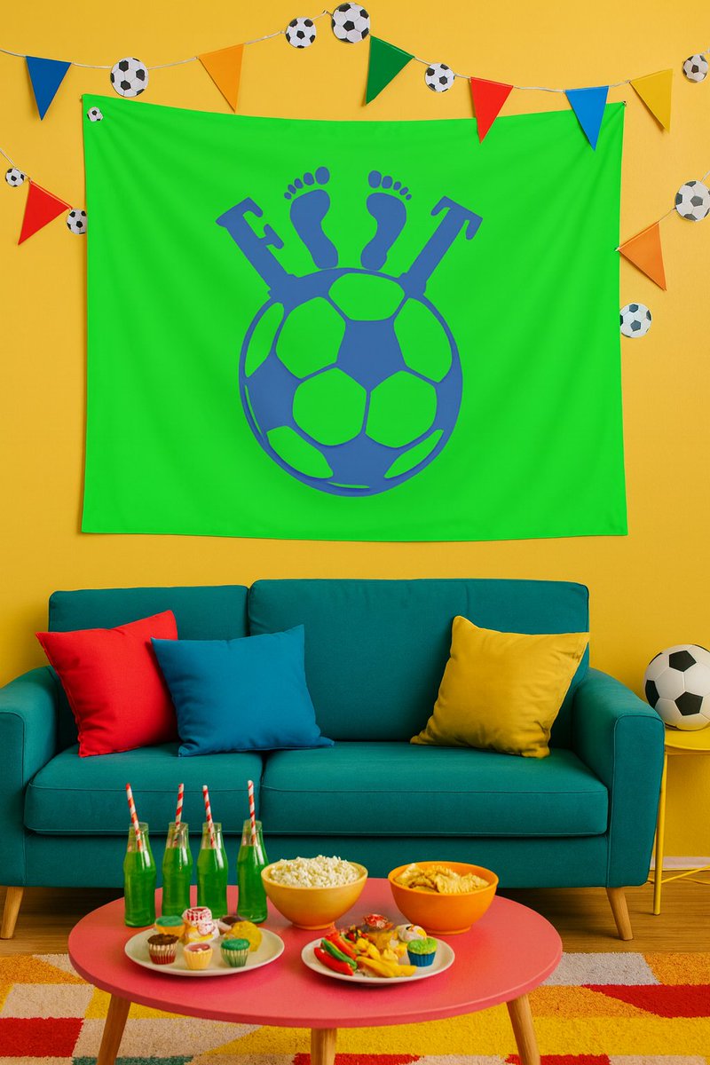 catf3D's tweet photo. Colorful Soccer Party Vibes

https://t.co/xeEqa35cpn

#soccerparty #ColorfulDecor #funvibes #CreativeHome #partyideas #SportStyle #brightcolors #interiordecor #pinterestinspiration #happyhome #redbubble https://t.co/MSoNsafUOb