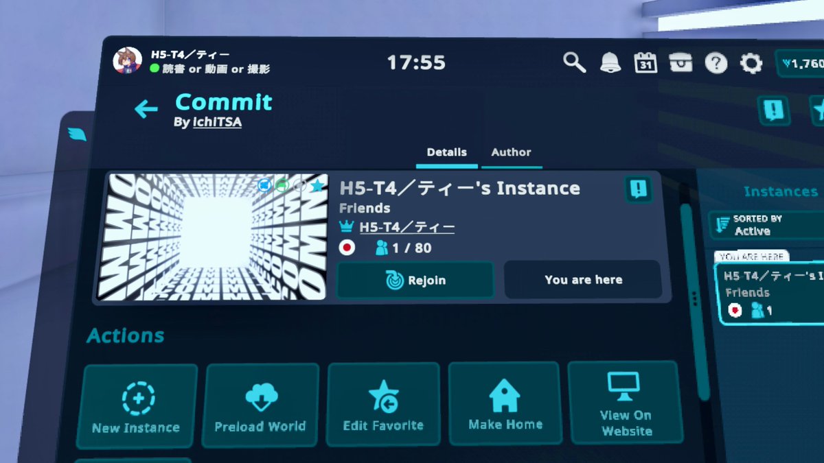 H5T42's tweet photo. ──あなたは見た？

『Commit』

色の少ない抽象的な空間が連なる世界。
その一つ一つに意味がありそうでなさそうで、
迷い込むのにちょうどいい場所です。

よーく探索すれば、
最後はちょっとしたスペクタクルが待ち受けます。
上を、下を、裏を、念入りに探してみよう。

#Quest散歩 
#VRChat️ https://t.co/Q3ZDmbB4Ly