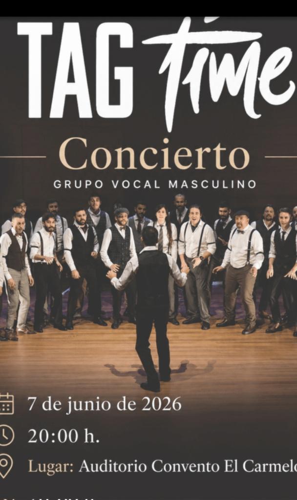 Tag_Time_'s tweet photo. Compra aquí tus entradas para nuestro próximo concierto:
📅7 de junio
🕗20:00h
📍Auditorio El Carmelo (Tordesillas)

https://t.co/EZ2KJKL5ye https://t.co/Dwdi6UnyYY