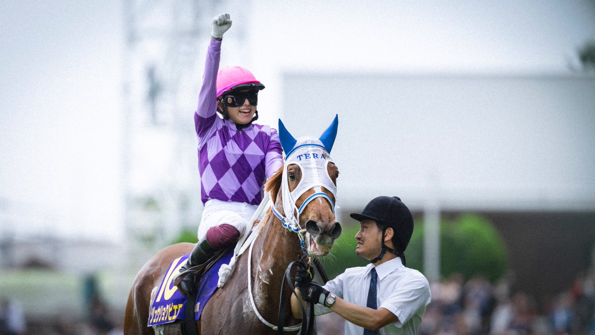 dot_horses's tweet photo. 2026/05/24 Tokyo Racecourse Oaks Juryoku Pierrot&Seina Imamura#juryokupierrot #seinaimamura #tokyoracecourse #oaks #horses #ジュウリョクピエロ #今村聖奈 #オークス #競馬 https://t.co/Mm1AvwZiYZ