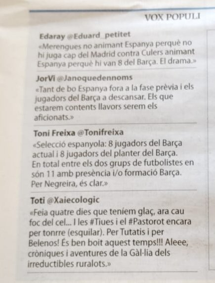 xaiecologic's tweet photo. Agoita tu!
Aquelles coses que es troben #LoPatou, les #ColliesDelsXinos i el #ReiDelSerengueti quan van al bart a fer carajillos de bon dematí.
#HistòriaRuralota https://t.co/4hKtqtOJW0