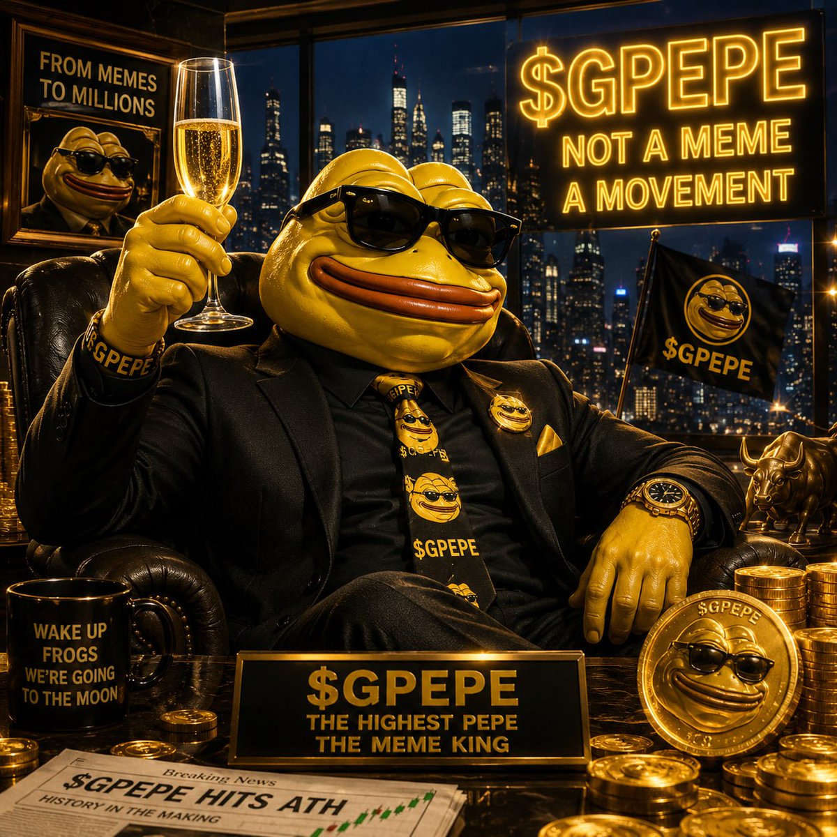 GPEPE_BSC's tweet photo. Building a different new trend
#GPEPE #MEME #PEPE https://t.co/0PTuXJX548
