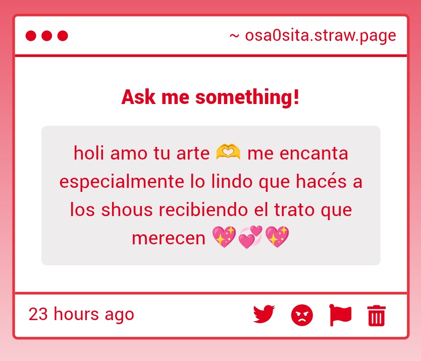 NotOsaA_'s tweet photo. Aww gracias! 🥺
Sip los Shous merecen solo amor después de leer cada tragedia que pasan para llegar a su final feliz 😭🫶 https://t.co/Er19vl8LYK