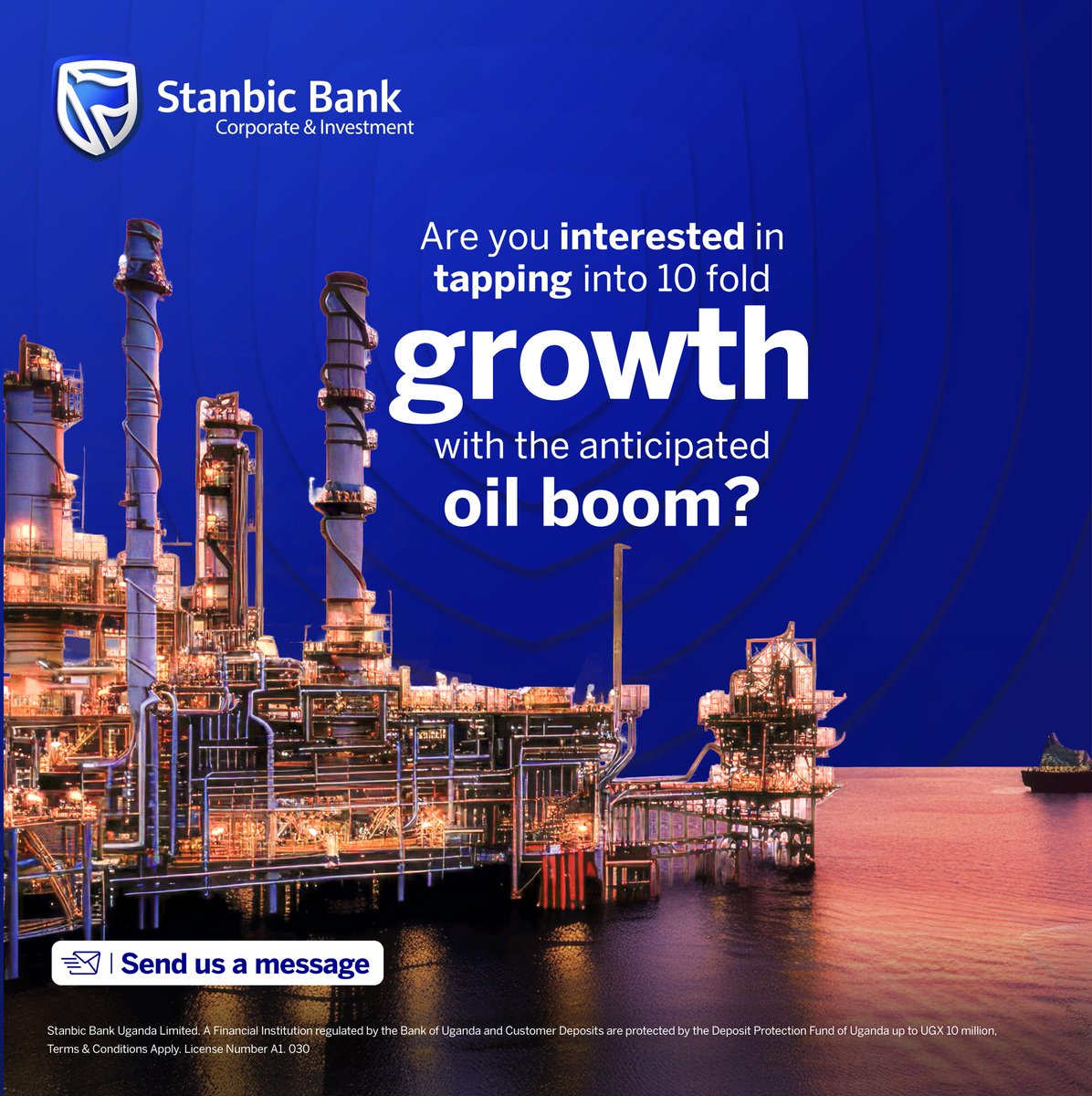 stanbicug's tweet photo. As Uganda moves closer to production, businesses across different sectors have an opportunity to position themselves within the value chain.
Watch the full #BluePulse conversation to understand where the opportunities lie 🔗 https://t.co/zHALO212S4 https://t.co/SR9Gsi6mot
