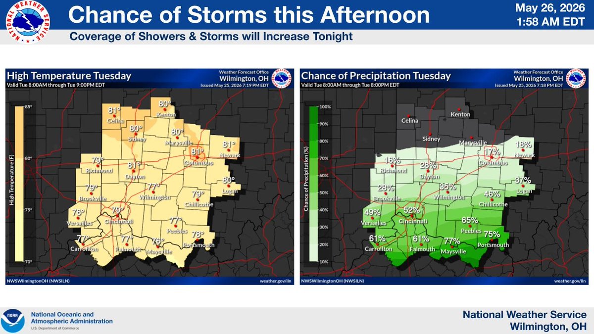 NWS Wilmington OH tweet media