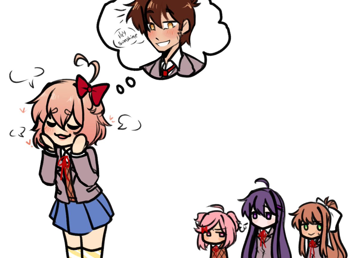 Daily Pics of MC & Sayori tweet media