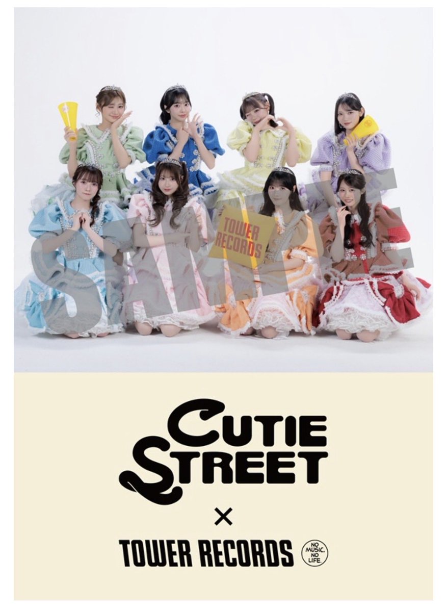 スピラスピカ3rd シングル 恋はミラクル 直筆サインポスター CUTIESTREET】 3rdシングル 『キュートなキューたい / ナイスだね