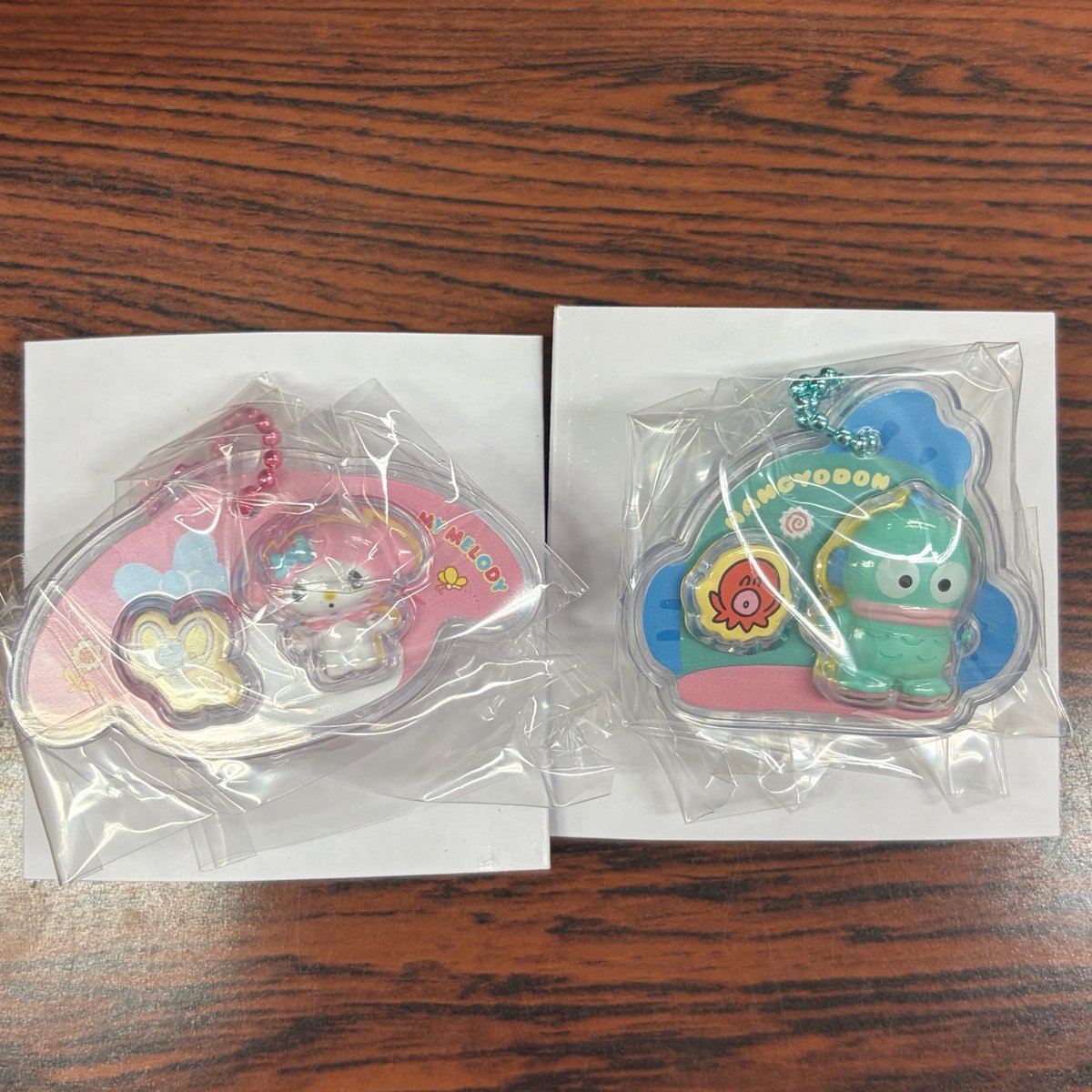 llin4f's tweet photo. サンリオ パッケージチャーム交換　買取

譲：画像1枚目
       (マイメロ ハンギョドン)
求：キティ＞定価＋送料

出先のためIDなし画像になっております。郵送でのお取引希望です。
検索からもお気軽にコメントください🙇🏻‍♀️❕ https://t.co/sxzgX8ZORU